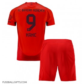 Bayern Munich Harry Kane #9 Fußballbekleidung Heimtrikot Kinder 2024-25 Kurzarm (+ kurze hosen)